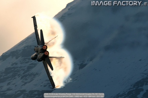 2008-10-09 Axalp Shooting Range 1192 McDonnell Douglas FA-18C Hornet